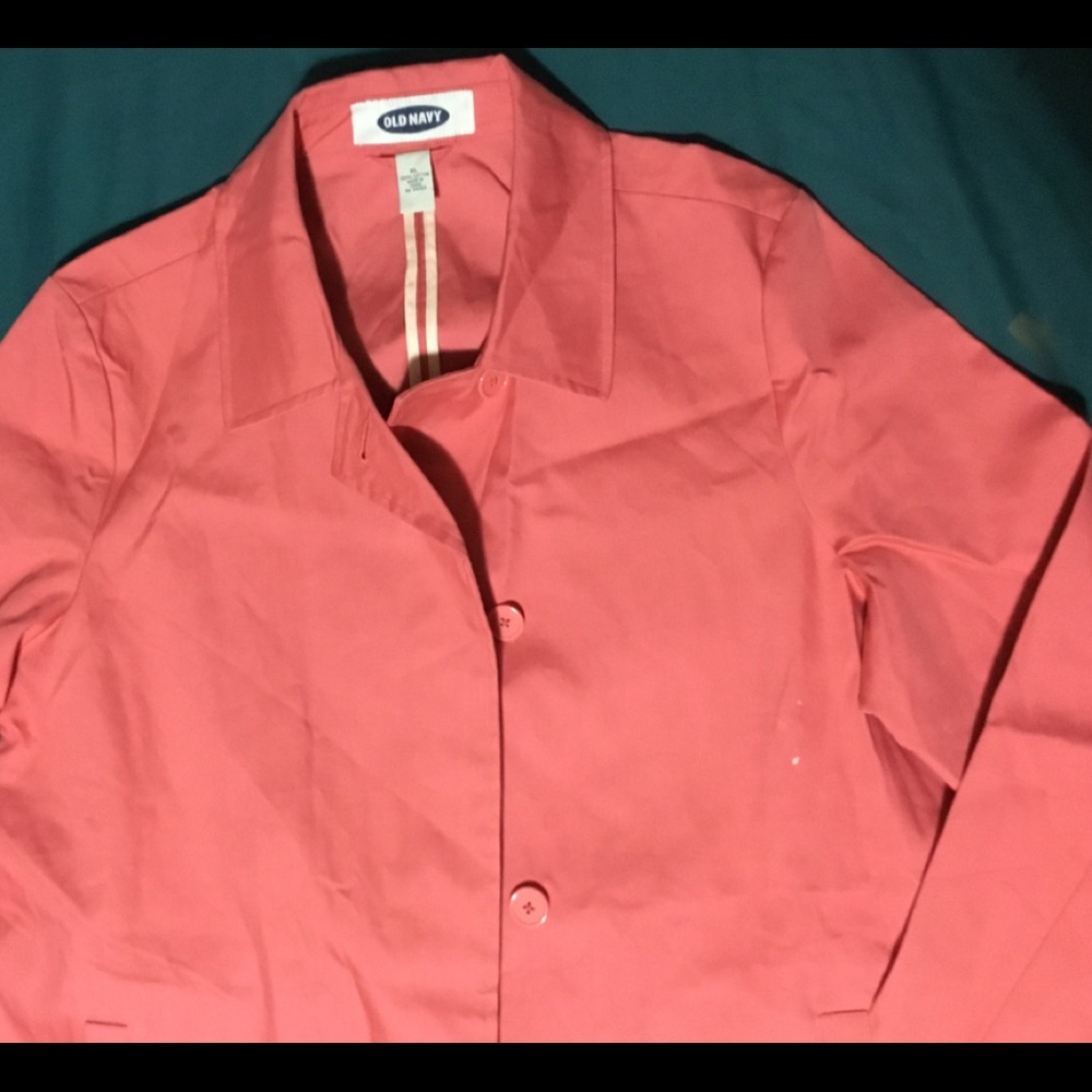 Pink trendy trench coat